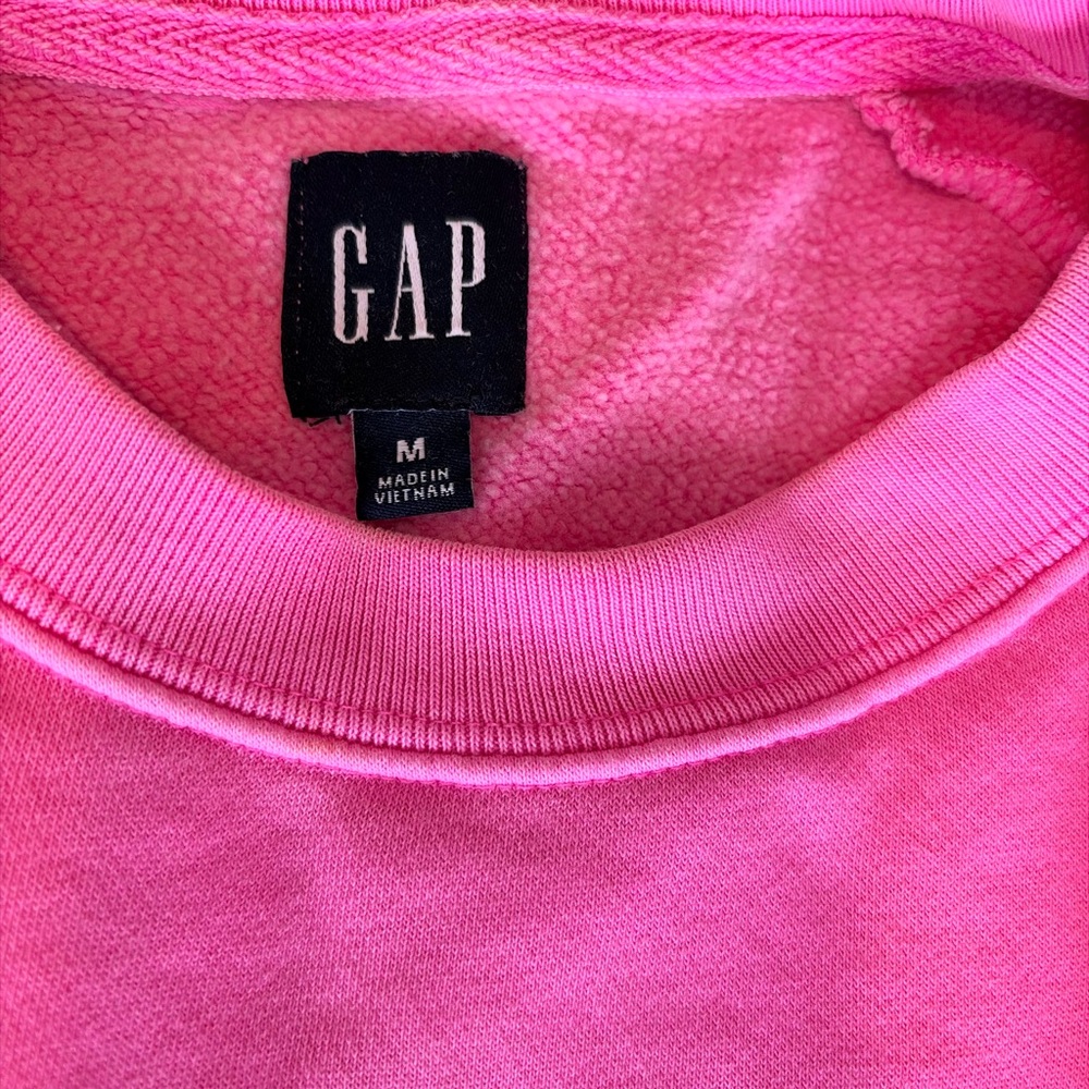 GAP Vibrant Pink Crewneck